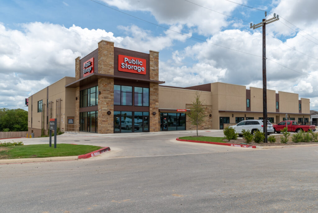 industrial real estate development, public storage
